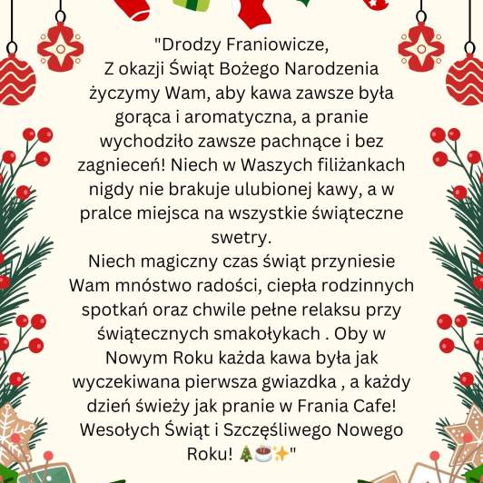 Życzenia świąteczne