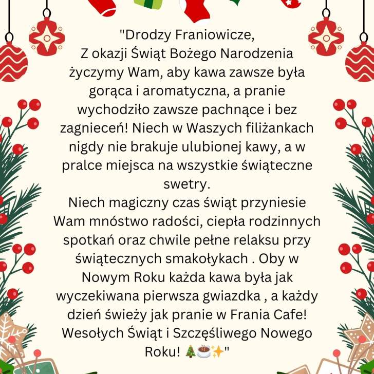 Życzenia świąteczne