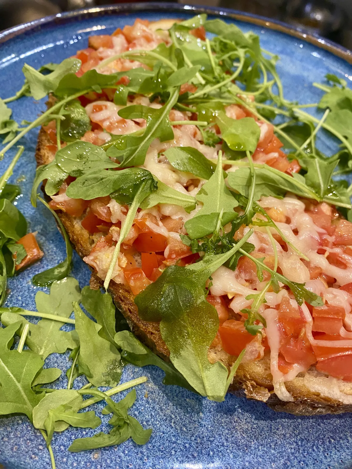 Bruschetta z rukolą