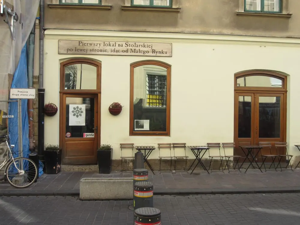 Cafe in Cracow